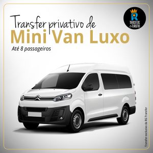 TRANSFER MINIVAN 5 A 8 PASSAGEIROS