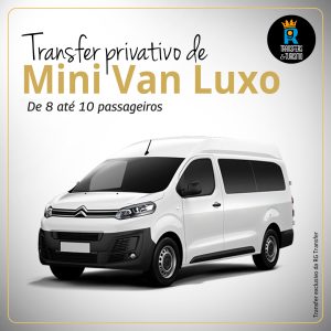TRANSFER MINI VAN 8 A 10 PASSAGEIROS